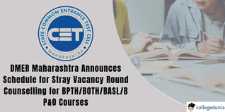 Maharashtra NEET Counselling: DMER Releases Schedule for Stray Vacancy Round